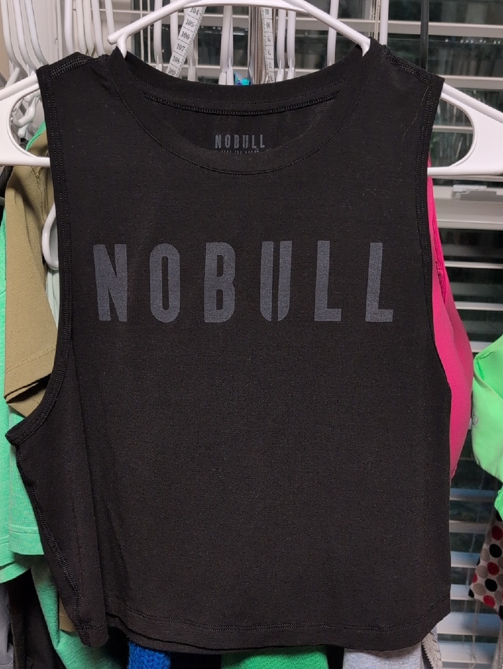 NO BULL Crop Muscle Tank